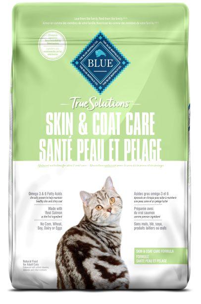 BLUE True Solutions pour chat adulte  - santé peau et pelage au saumon For Discount