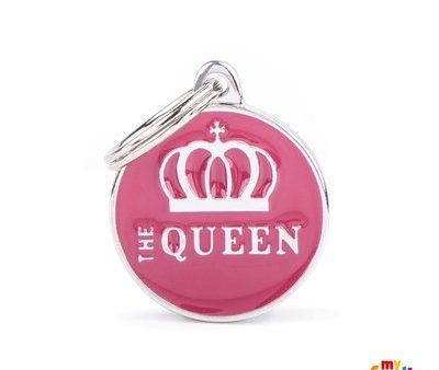 Médaille collection Charms,  THE QUEEN , MOYEN Cheap