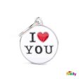 Médaille collection Charms,  I LOVE YOU , MOYEN Cheap