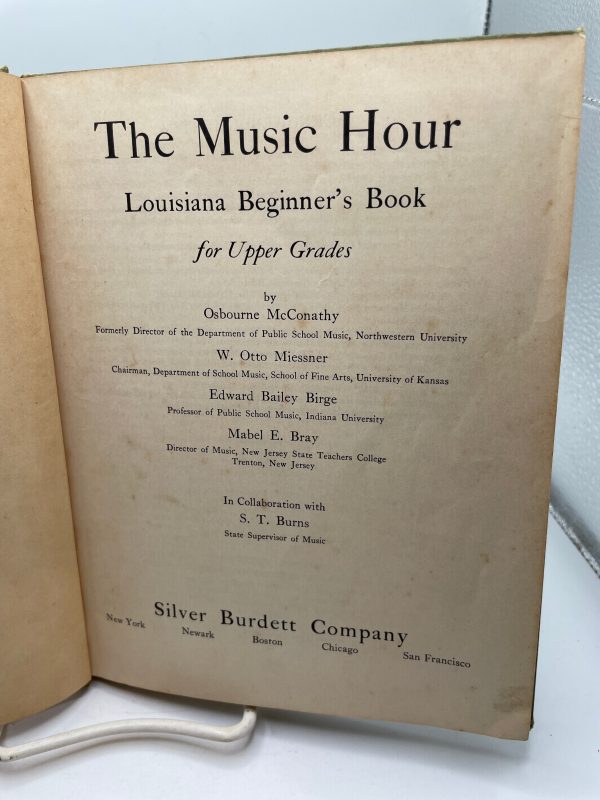 The Music Hour: Beginner’s Book for Upper Grades (1937) Online