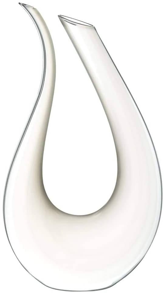 Riedel 52 Ounce Decanter Amadeo Grigio allows you to decant older wines to separate them from their sediment to bring out the bold flavor - 1756 13-G Supply