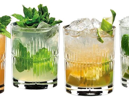 Riedel Mixing Rum Glass Set (Set of 4) is great for those who enjoy creating and mixing their own cocktails at home - 5515 52S5 Sale