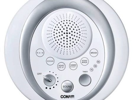 Conair Serene Sounds with Timer provides six soothing sounds which creates a tranquil mood so you can relax, rest, and renew - C-SU9 For Cheap