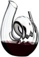 Riedel Decanter Curly Fatto A Mano lets you decant a young bottle of Cabernet for an enhanced flavor. Made from fine crystal, this carafe has a quirky curl shape that is great to use for everyday or a special occasion - 2011 00 Cheap