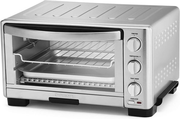 Cuisinart Toaster Oven Broiler (Silver) - CU-TOB-1010 For Cheap