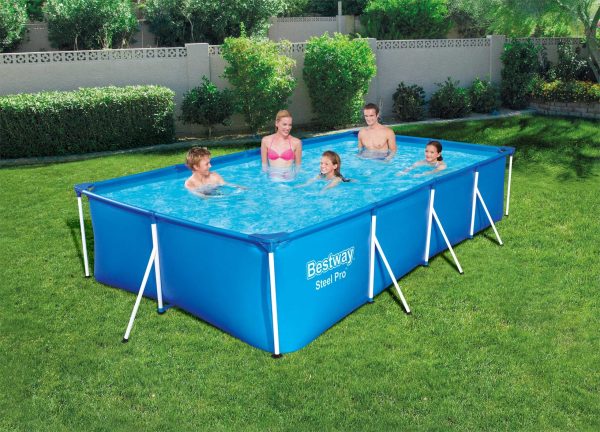 Bestway Pool 4m X 2.11m X 81cm: The DuraPlus™ liner is made of durable material that is reinforced for strength and puncture-resistance - 56405 on Sale