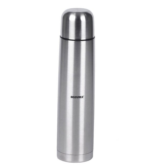 Bergner 750ml Vacuum Flask is made with superior insulation that keeps liquids hot or cold drinks for up to hours. It is ideal for carrying to work, picnics, day-long trips where hot or cold beverages are needed - SG-3602 Online now