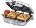 Cuisinart Dual-Sandwich Nonstick Electric Grill - CU-WM-SW2N For Cheap