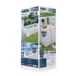 BESTWAY Power Steel 18ft X 9ft X 48in Rectangular Pool Set: Above Ground Pool is easy to set up and built to last - 56468 For Discount