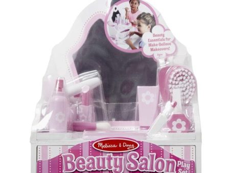 MELISSA & DOUG  Vanity Play Set: Add glamour and style to playtime with these wooden beauty essentials for make-believe makeovers - 3026 Discount