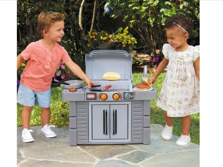 LITTLE TIKES  Cook N Grow Bbq Grill: Anytime is grillin  time with this toy grill barbeque set - 633904 Sale