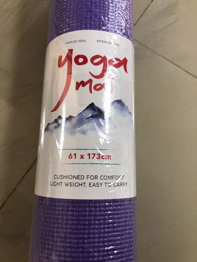 Yoga Mat - 61 CM x 173 CM, Two Colors, Comfortable, Soft, Light Weight, Easy To Clean - LE0051 Supply