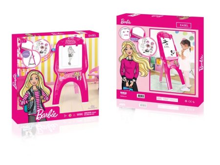 MATTEL  Barbie Easel: 10 coloring pages, 5 stickers. Eraser and pencil are included - MATTEL-1616 Cheap