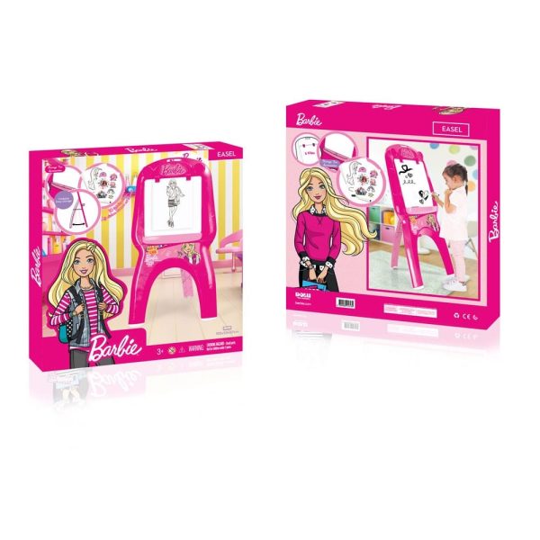 MATTEL  Barbie Easel: 10 coloring pages, 5 stickers. Eraser and pencil are included - MATTEL-1616 Cheap