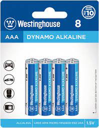 Westinghouse Dynamo Alkaline Batteries AAA 4PK - 67943675006 Online