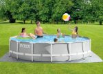 Intex Prism Frame Pool 15ft X 42in: Puncture resistant 3-ply durable material - 26723 Discount