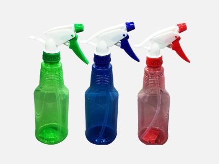 Durable 16 oz HDPE Plastic Spray Bottle, Multipurpose in Various Colors with Trigger Sprayer - CH23360A Online