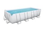 BESTWAY Power Steel 18ft X 9ft X 48in Rectangular Pool Set: Above Ground Pool is easy to set up and built to last - 56468 For Discount